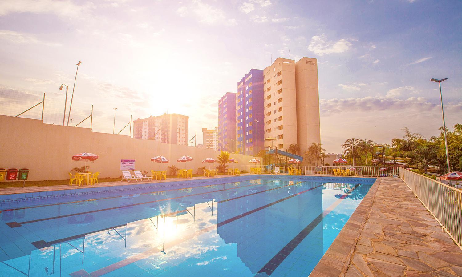 Appartamento Golden Dolphin Express - Viva Ferias Caldas Novas Esterno foto